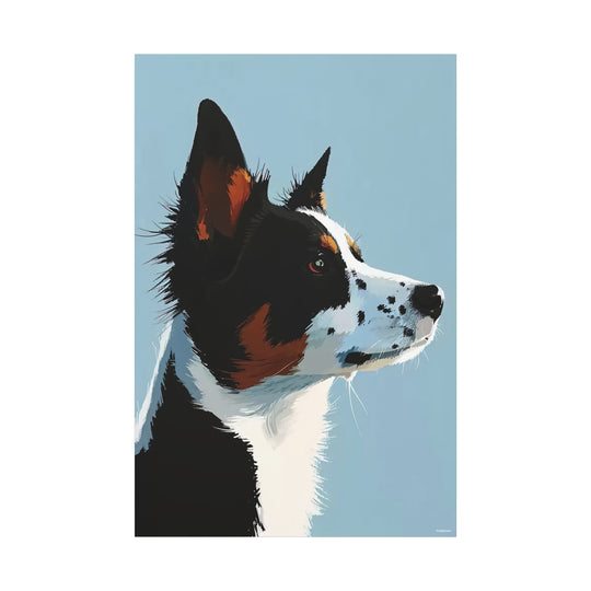 Dog Portrait Canvas Wall Art