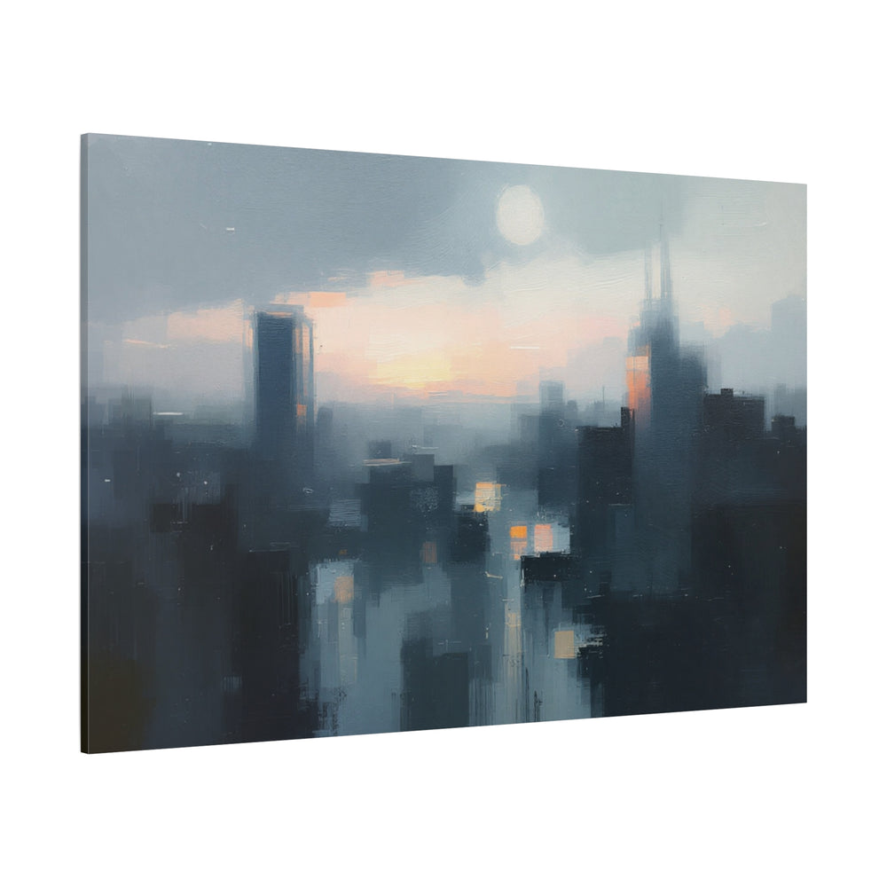 City of Mist Canvas Art Canvas Wall Art