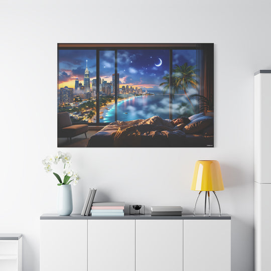 Dreamy Cityscape Canvas Wall Art