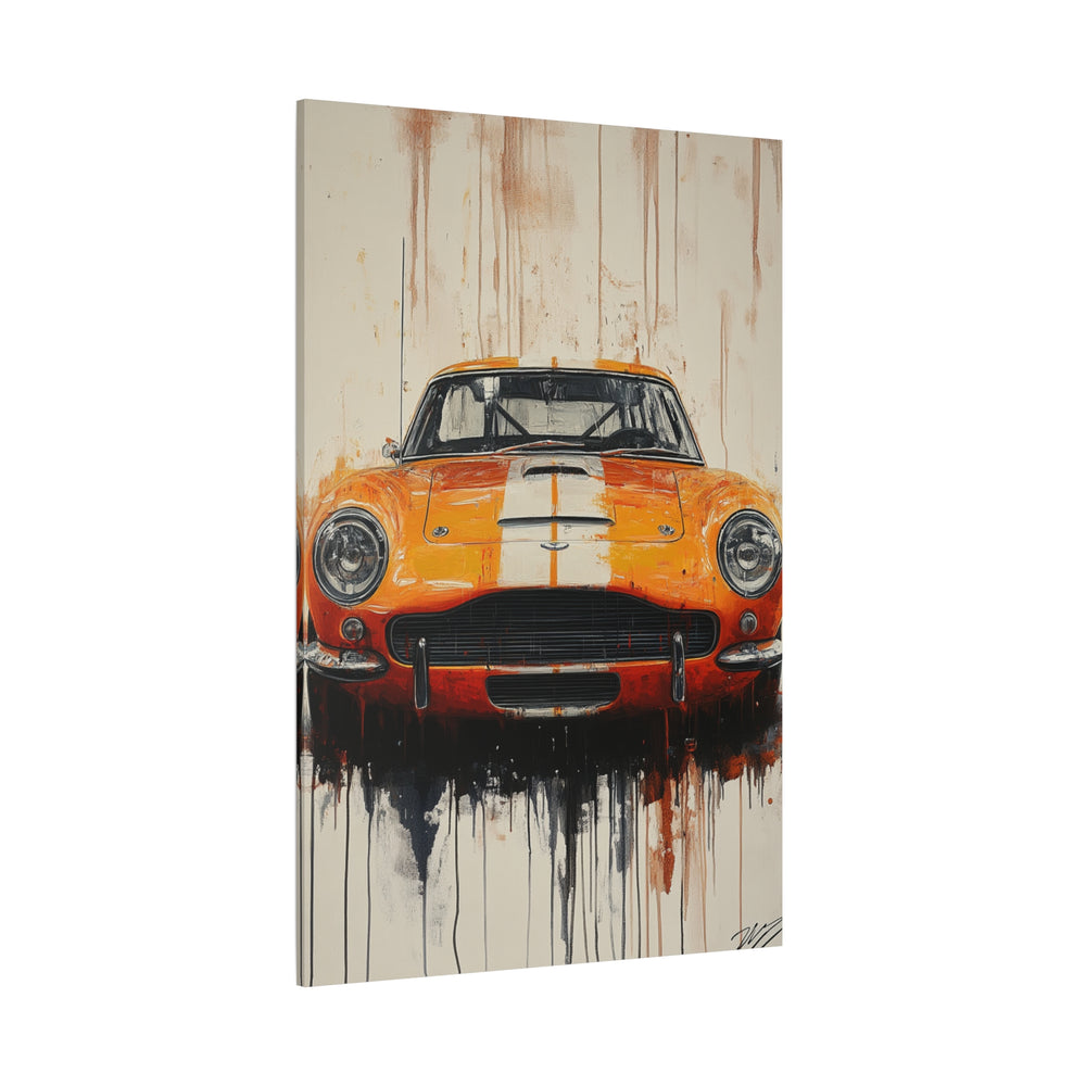 Canvas Cruiser: Orange Edition Canvas Art