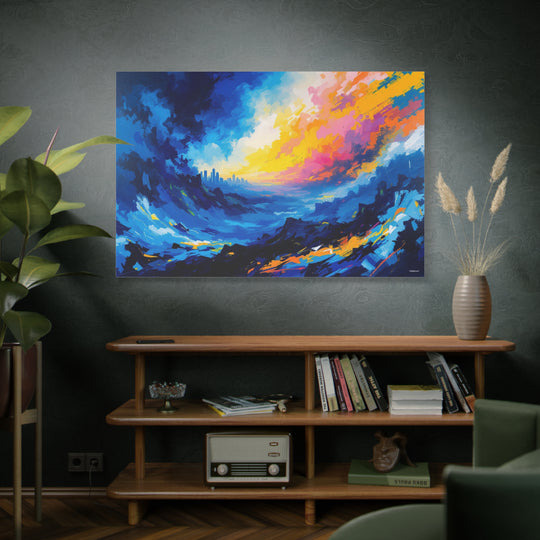Abstract Seascape Canvas Art