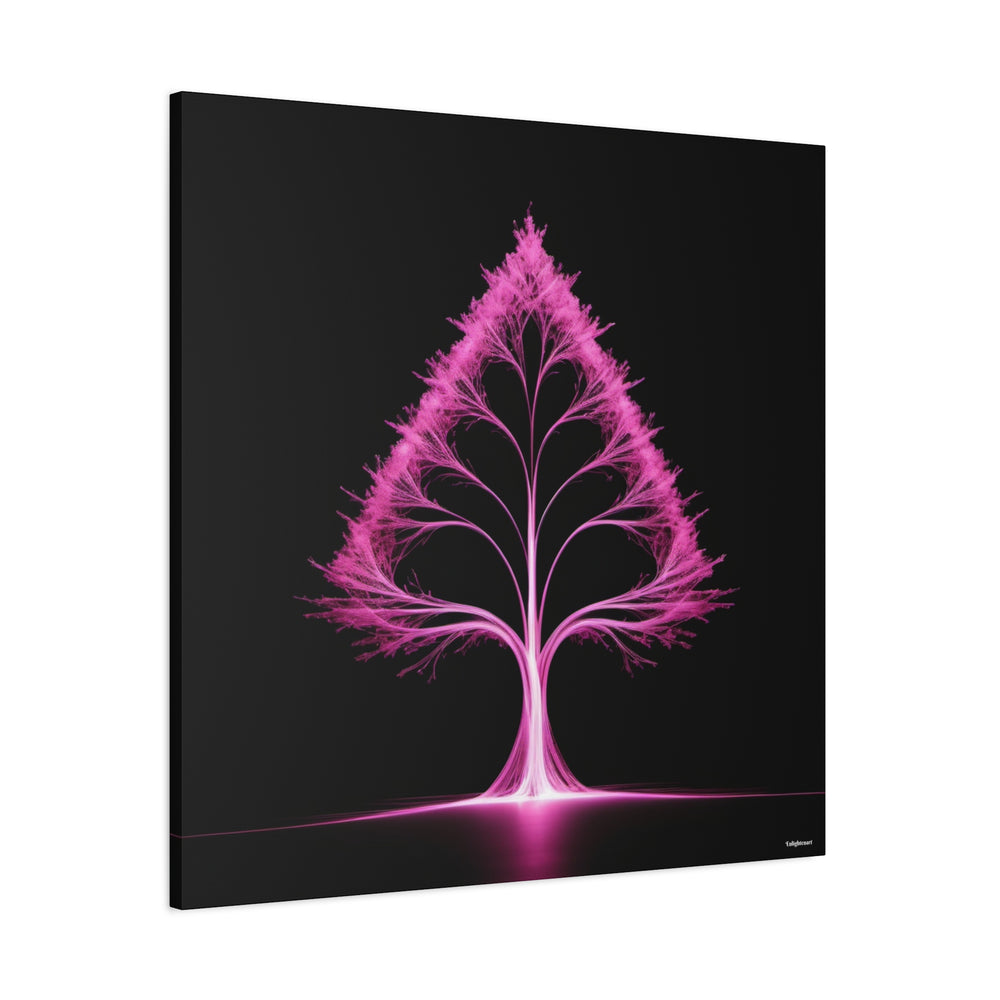 Fluorescent Roots Canvas Wall Art