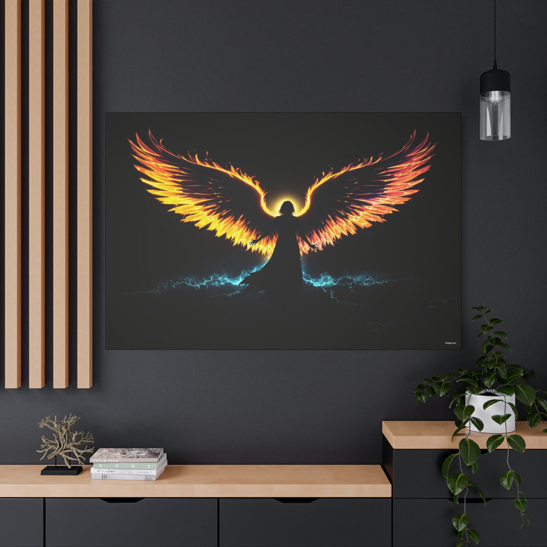 Fiery Angel Wings