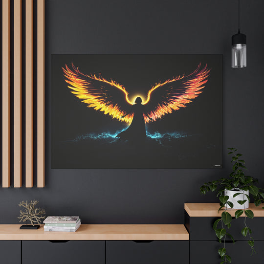 Fiery Angel Wings