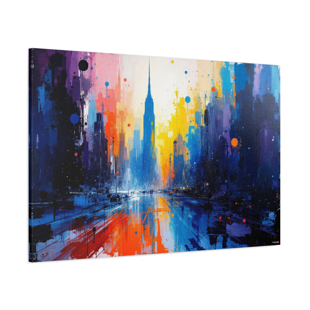 City Skyline Canvas Art