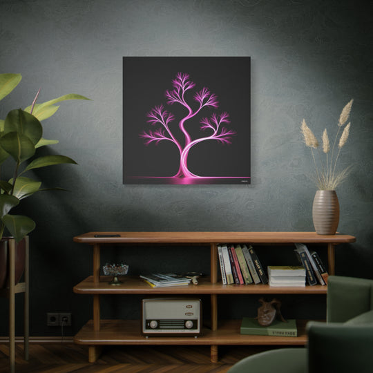 Electric Nature Canvas Wall Art