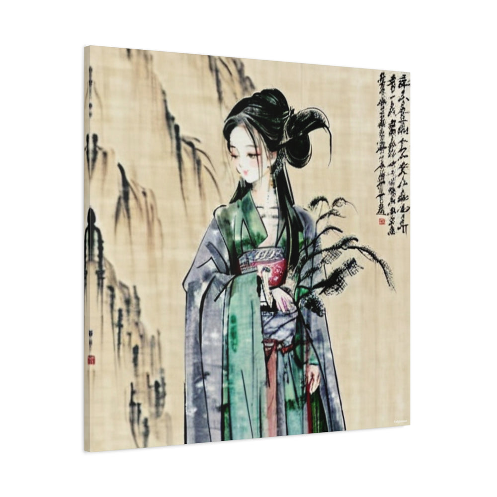 Elegant Asian Canvas Wall Art
