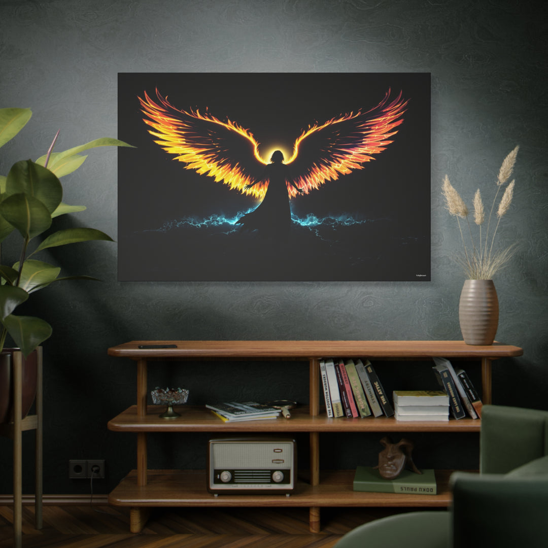 Fiery Angel Wings