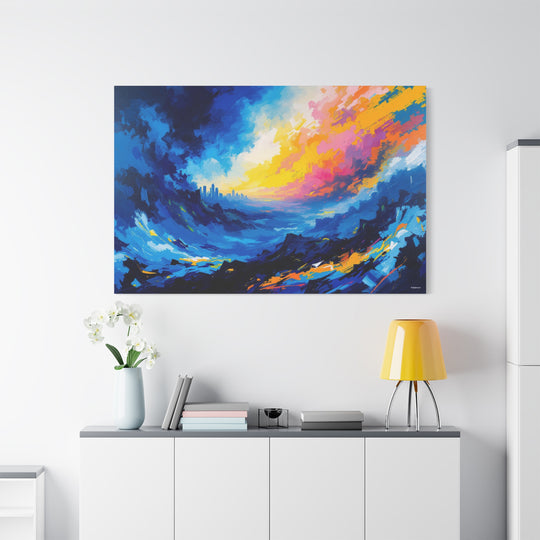 Abstract Seascape Canvas Art