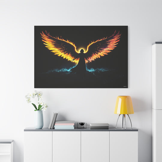 Fiery Angel Wings