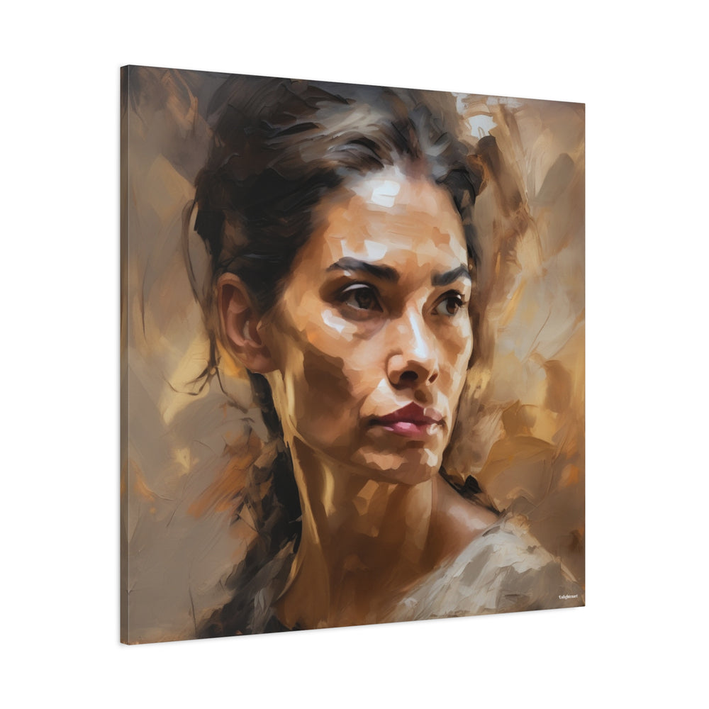 Gaze of Resilience Canvas Wall Art
