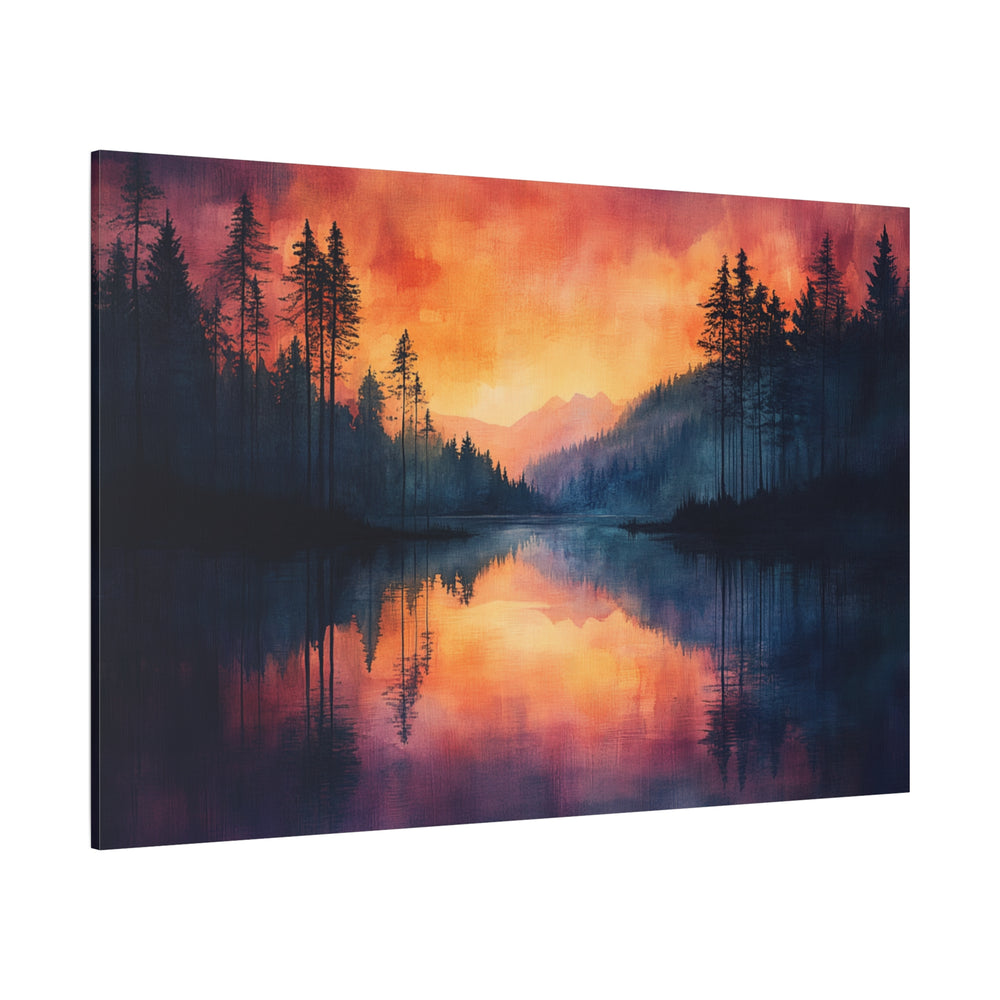 Dusk's Embrace Canvas Art
