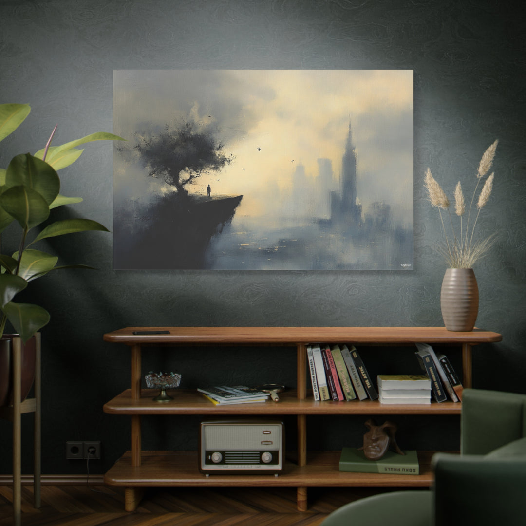 Edge of Solitude Canvas Art
