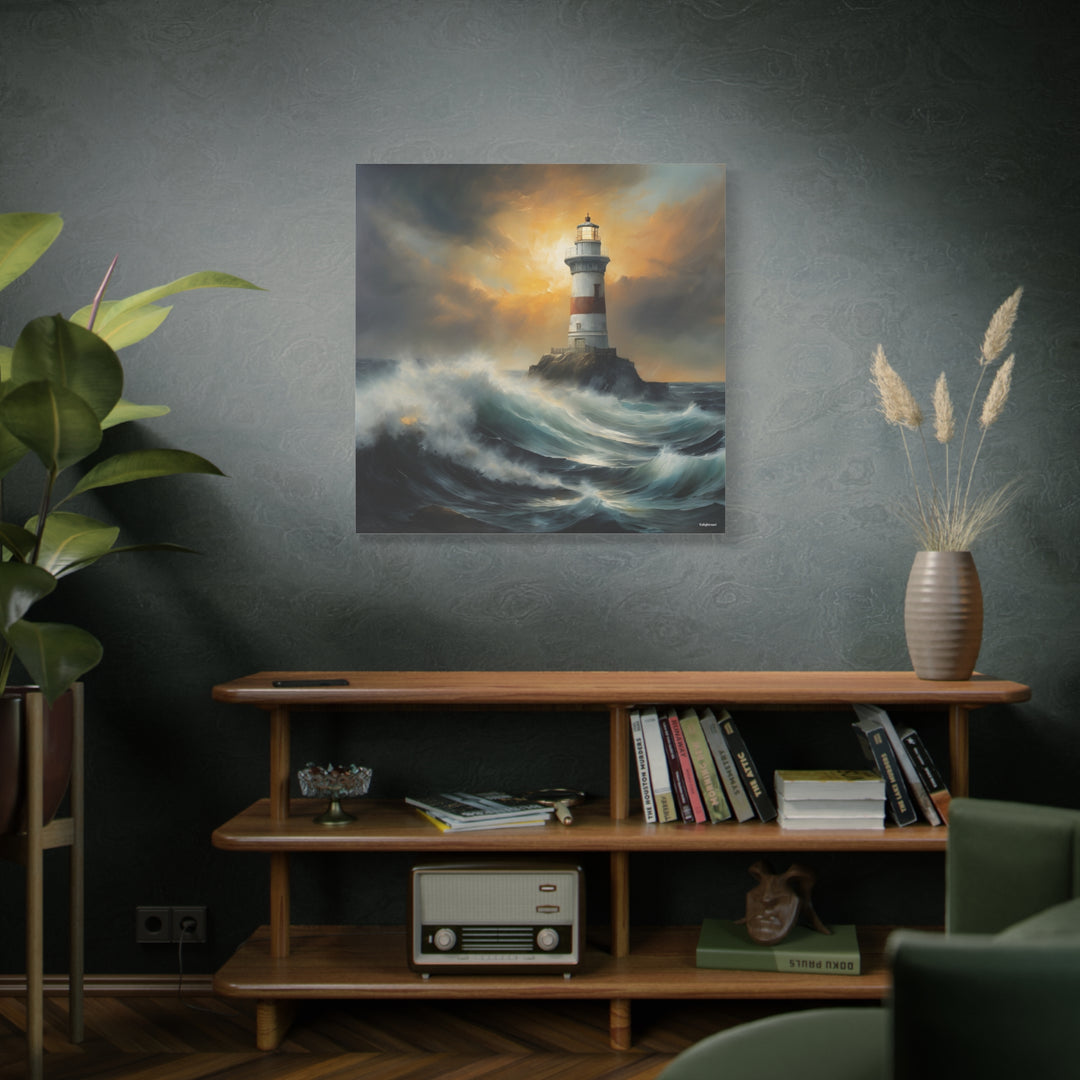 Coastal Lighthouse Canvas Wall Art