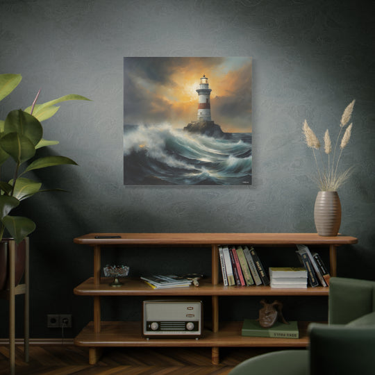 Coastal Lighthouse Canvas Wall Art