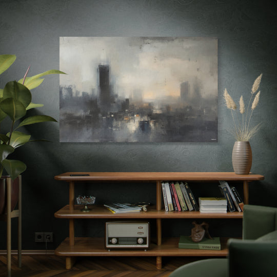 Fading Horizons Canvas Wall Art