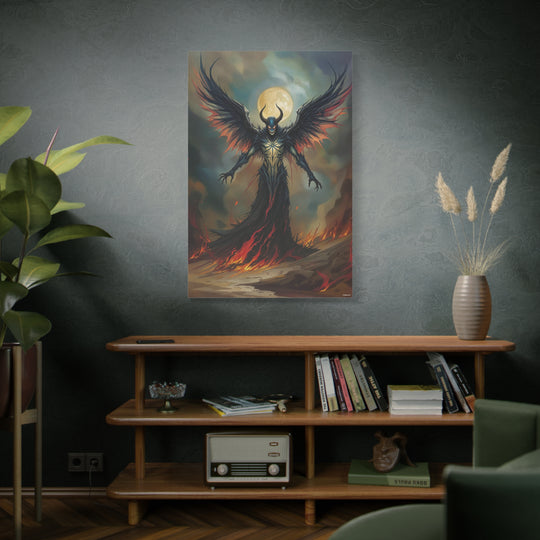 Demon Wings Canvas Wall Art