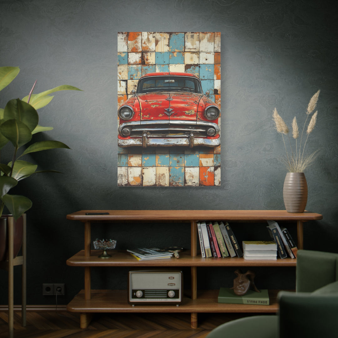 Decayed Elegance Canvas Art
