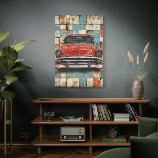 Decayed Elegance Canvas Art