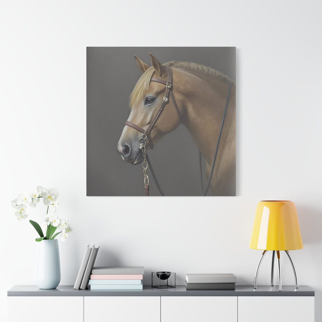 Bridled Beauty Canvas Wall Art