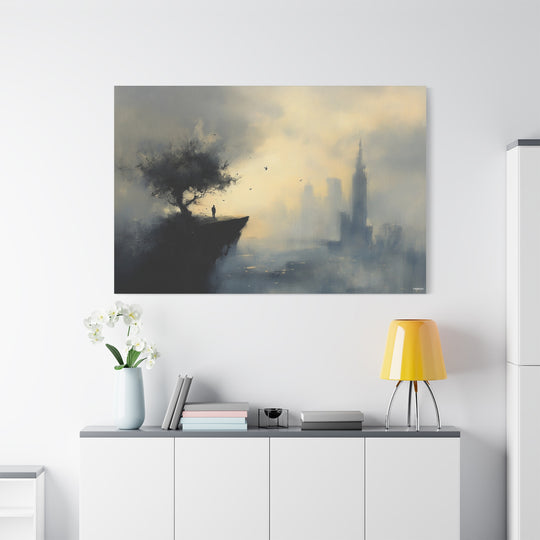Edge of Solitude Canvas Art