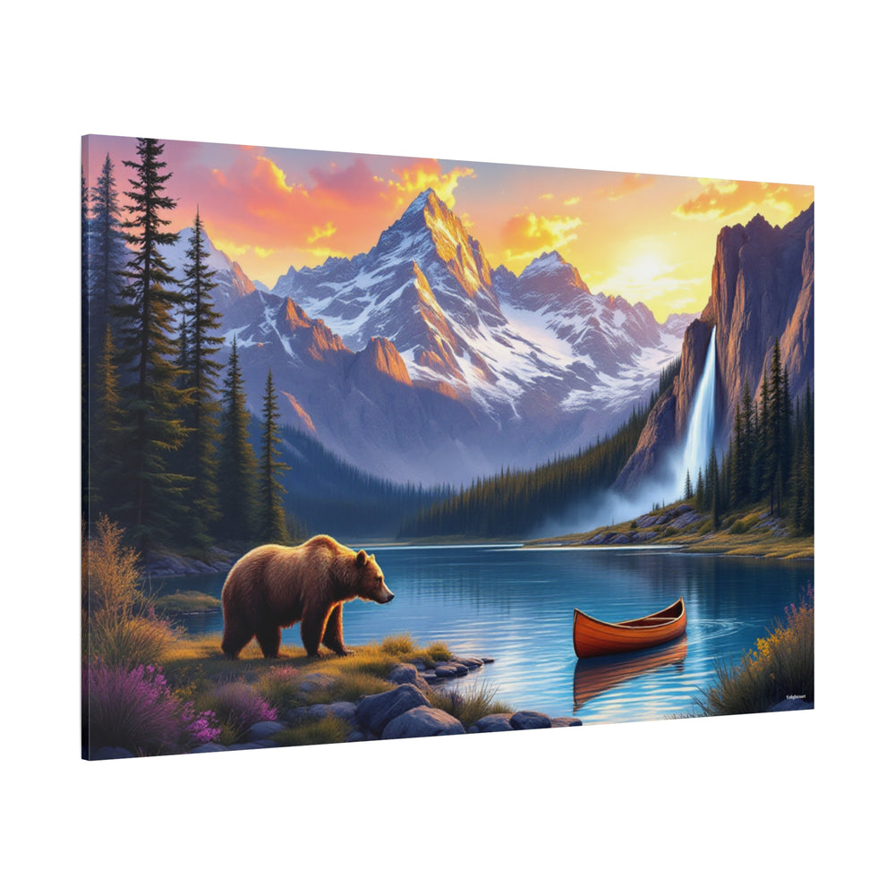 Bear Mountain Canvas Wall Art