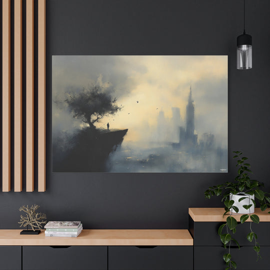 Edge of Solitude Canvas Art
