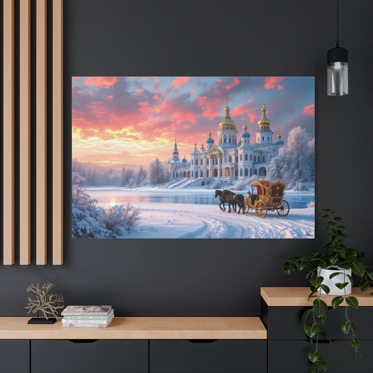 A Frozen Moment Canvas Art