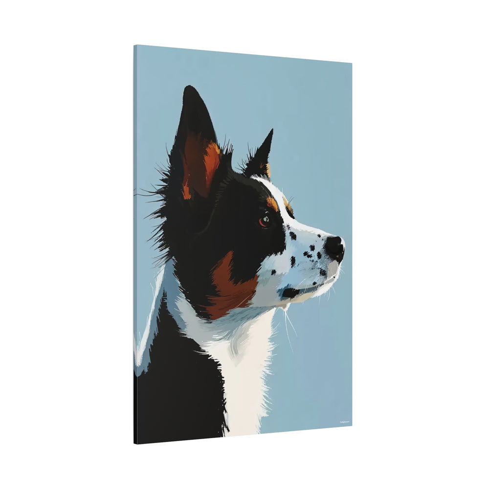 Dog Portrait Canvas Wall Art