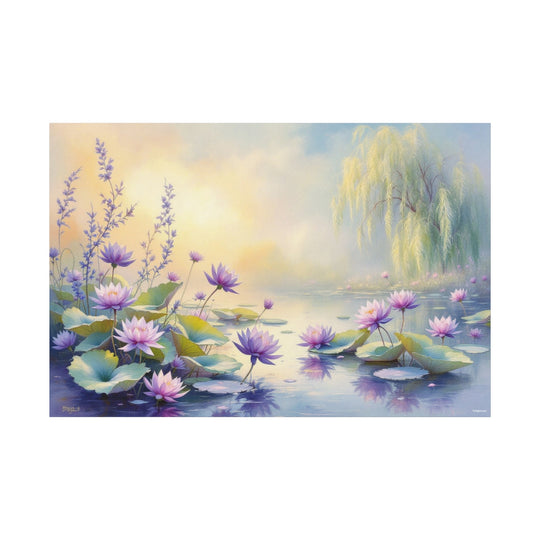Blossom in Stillness Canvas Art