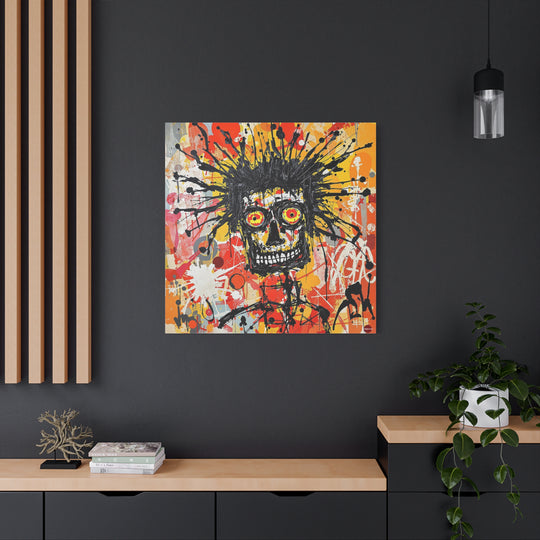 Bold Skull Canvas Art