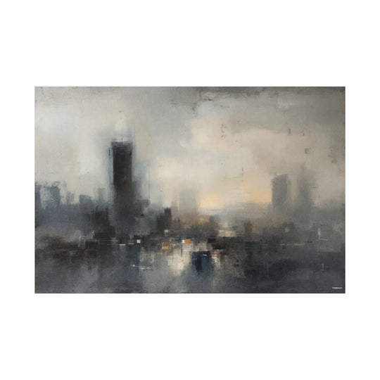 Fading Horizons Canvas Wall Art