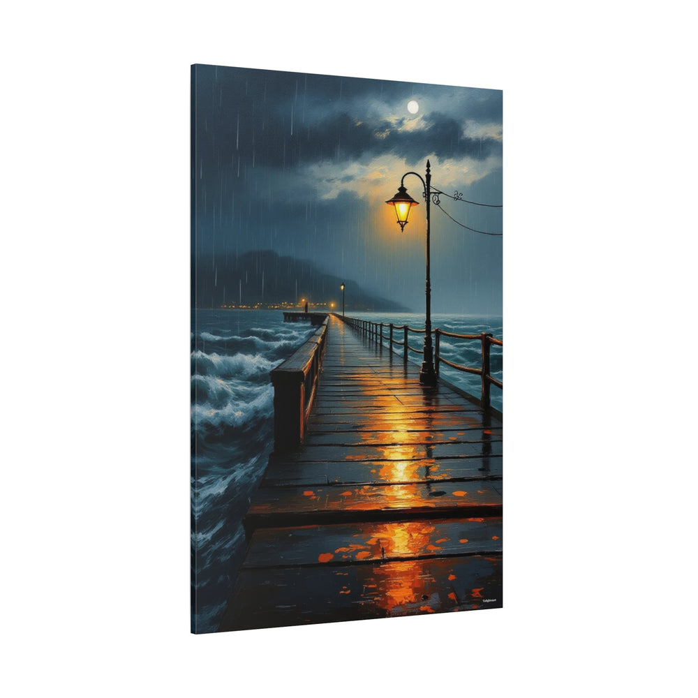 Coastal Pier Canvas Art