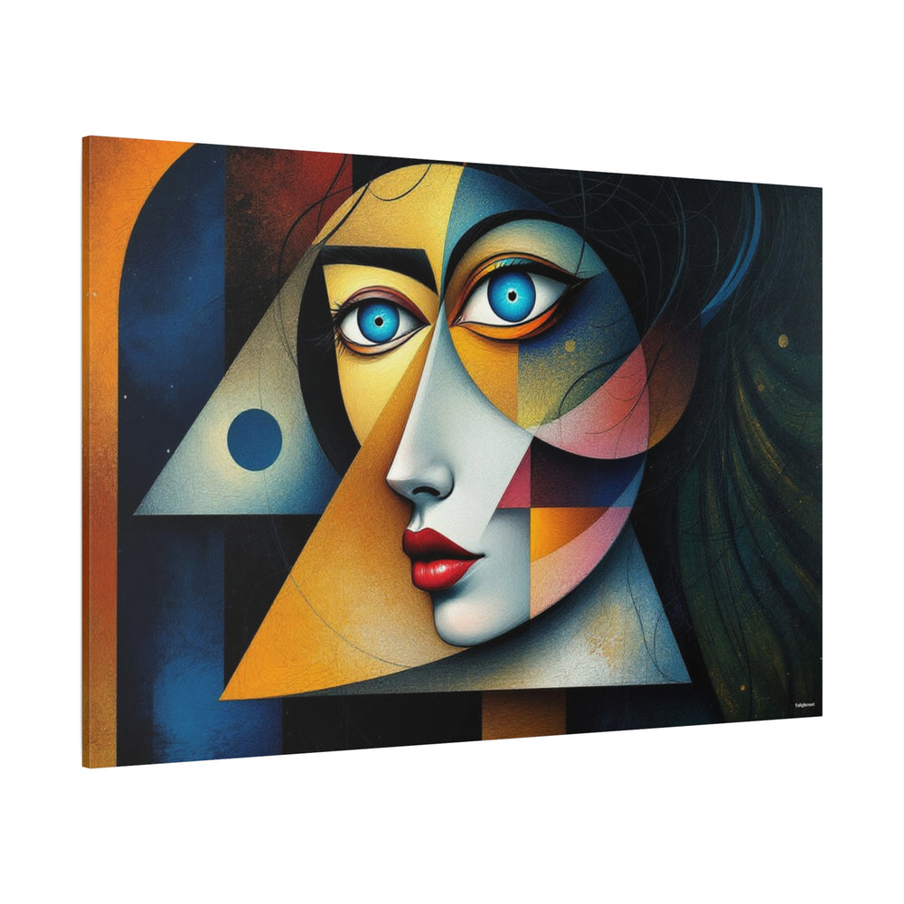 Geometric Female Canvas Art
