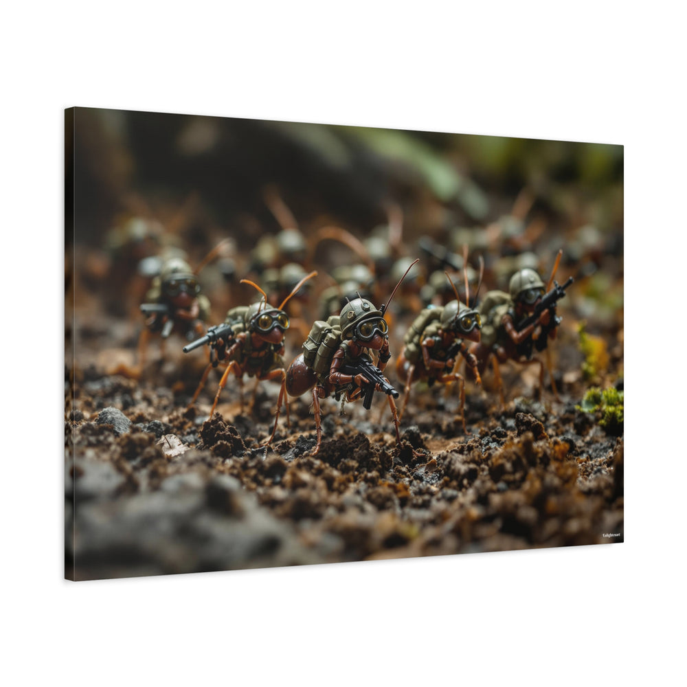 Army Ants Canvas Wall Art