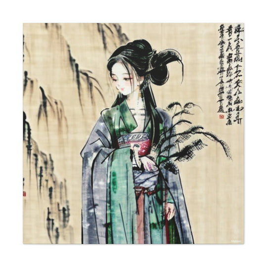 Elegant Asian Canvas Wall Art