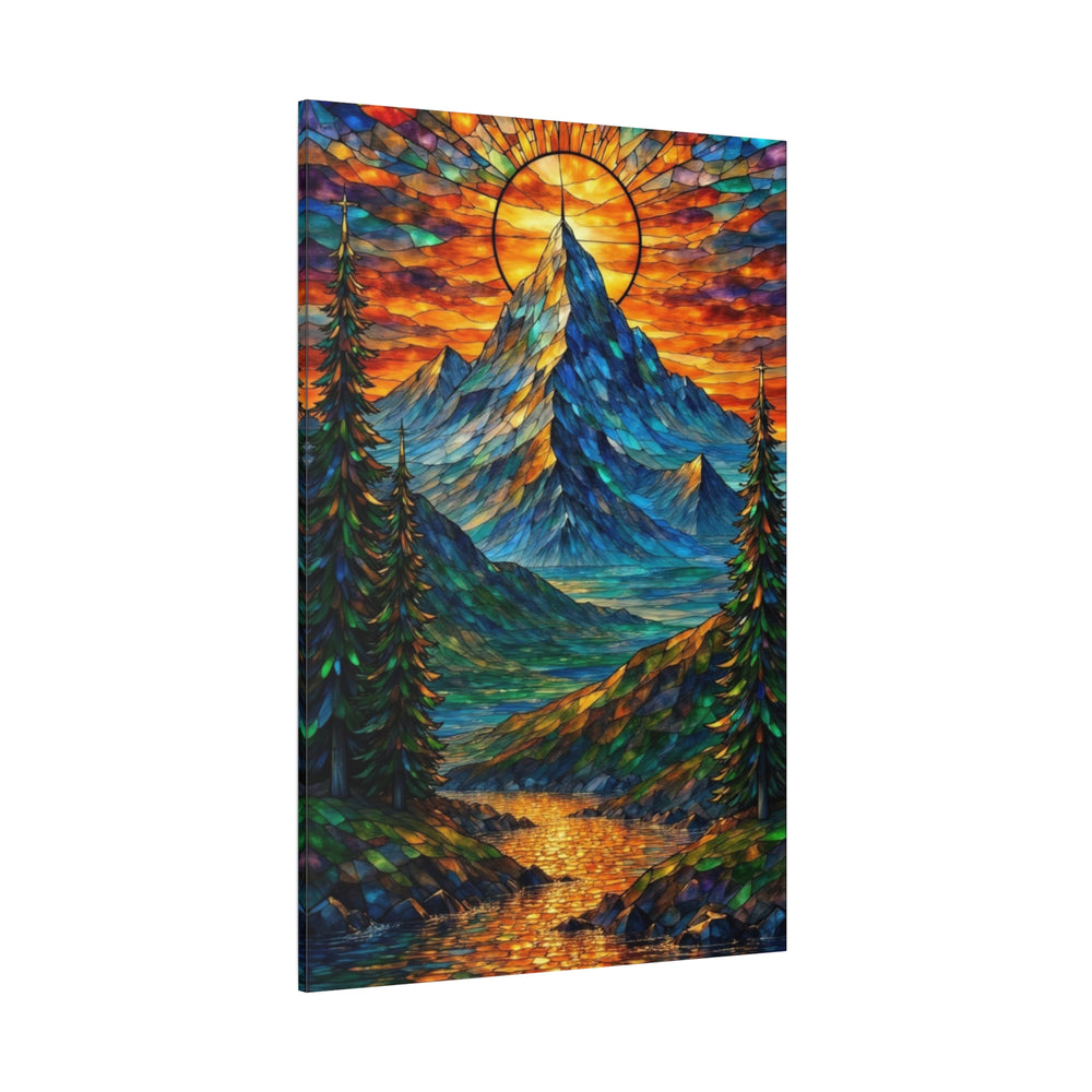 Ethereal Peaks Canvas Wall Art