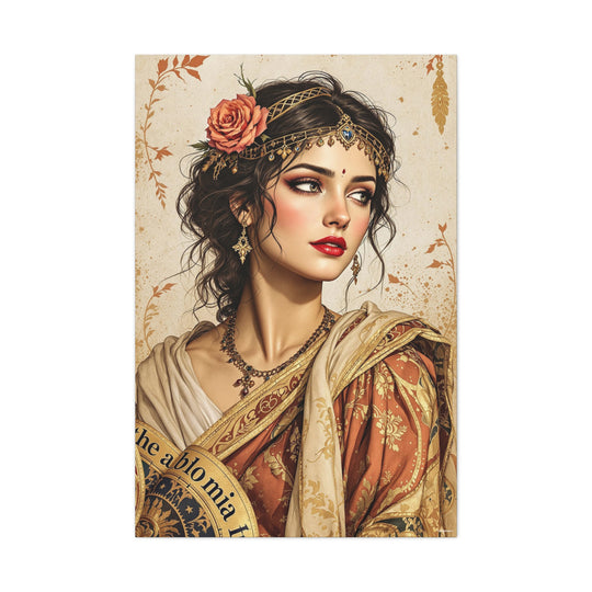 Elegant Bohemian Canvas Wall Art