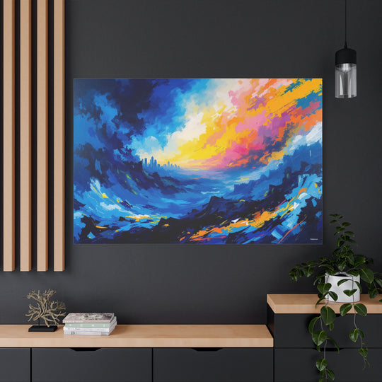 Abstract Seascape Canvas Art