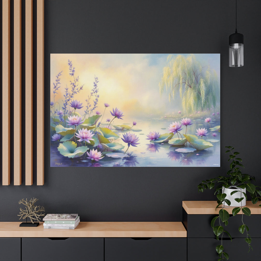 Blossom in Stillness Canvas Art