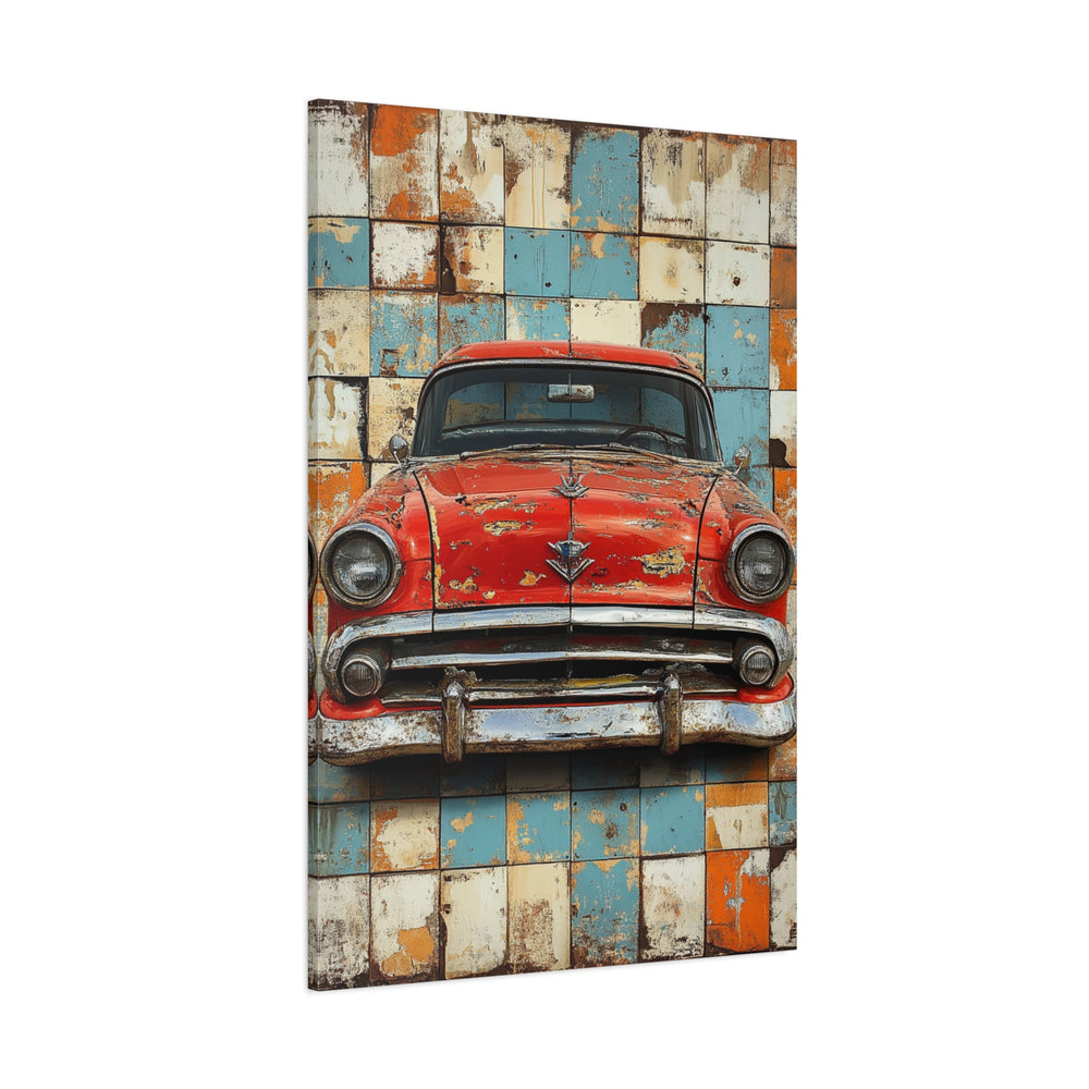 Decayed Elegance Canvas Art