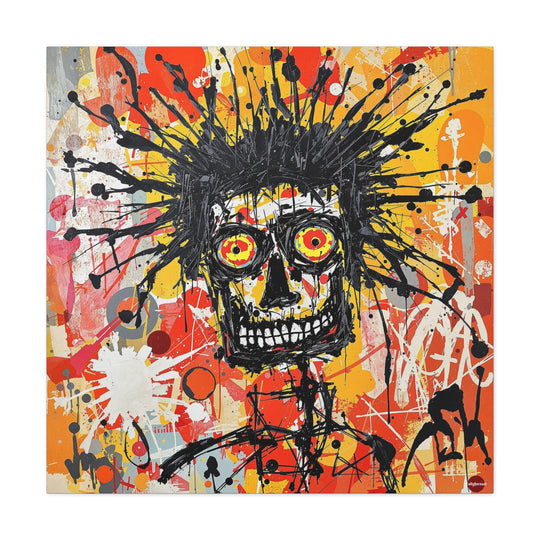 Bold Skull Canvas Art