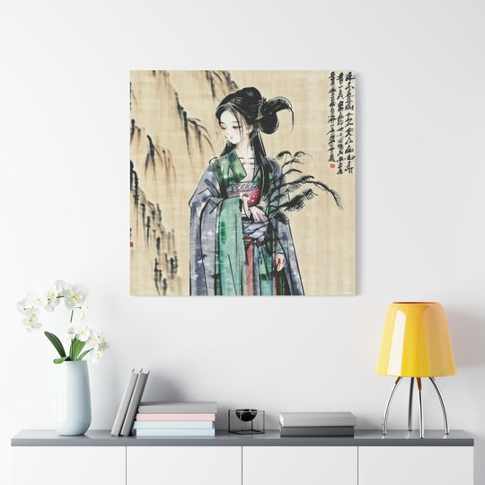 Elegant Asian Canvas Wall Art