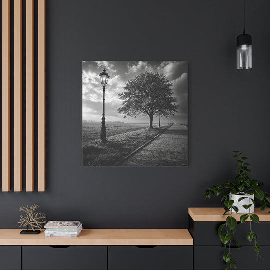 A Quiet Stand Canvas Wall Art