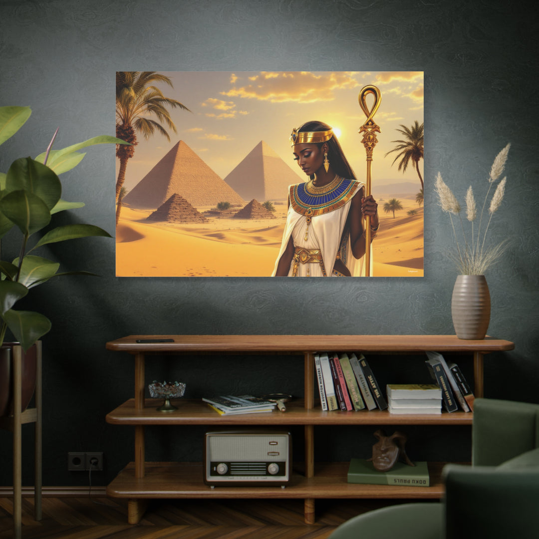 Egyptian Queen Canvas Wall Art
