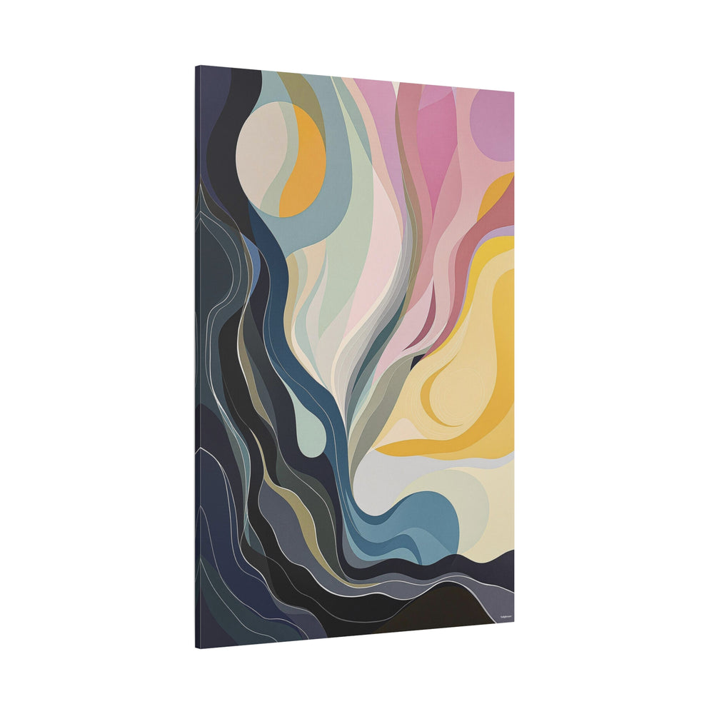 Brushstrokes of Serenity Canvas Wall Art