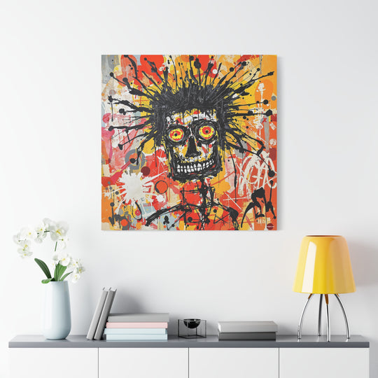 Bold Skull Canvas Art