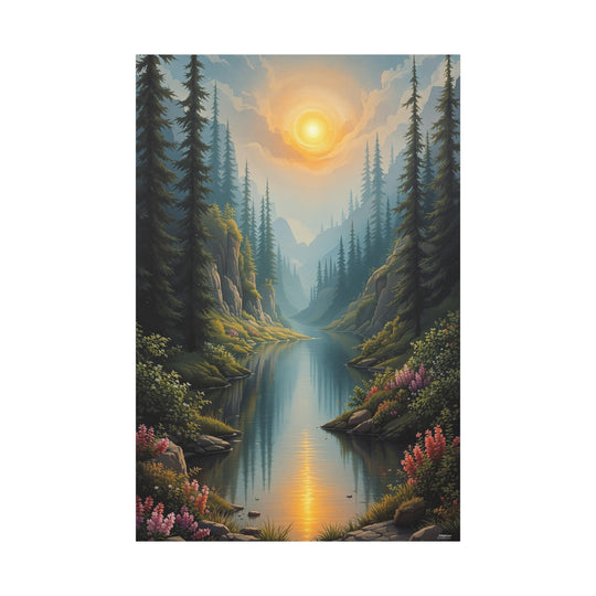Dreams of Dawn Canvas Wall Art