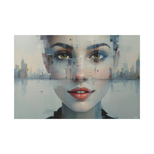 Abstract Tranquility Canvas Art
