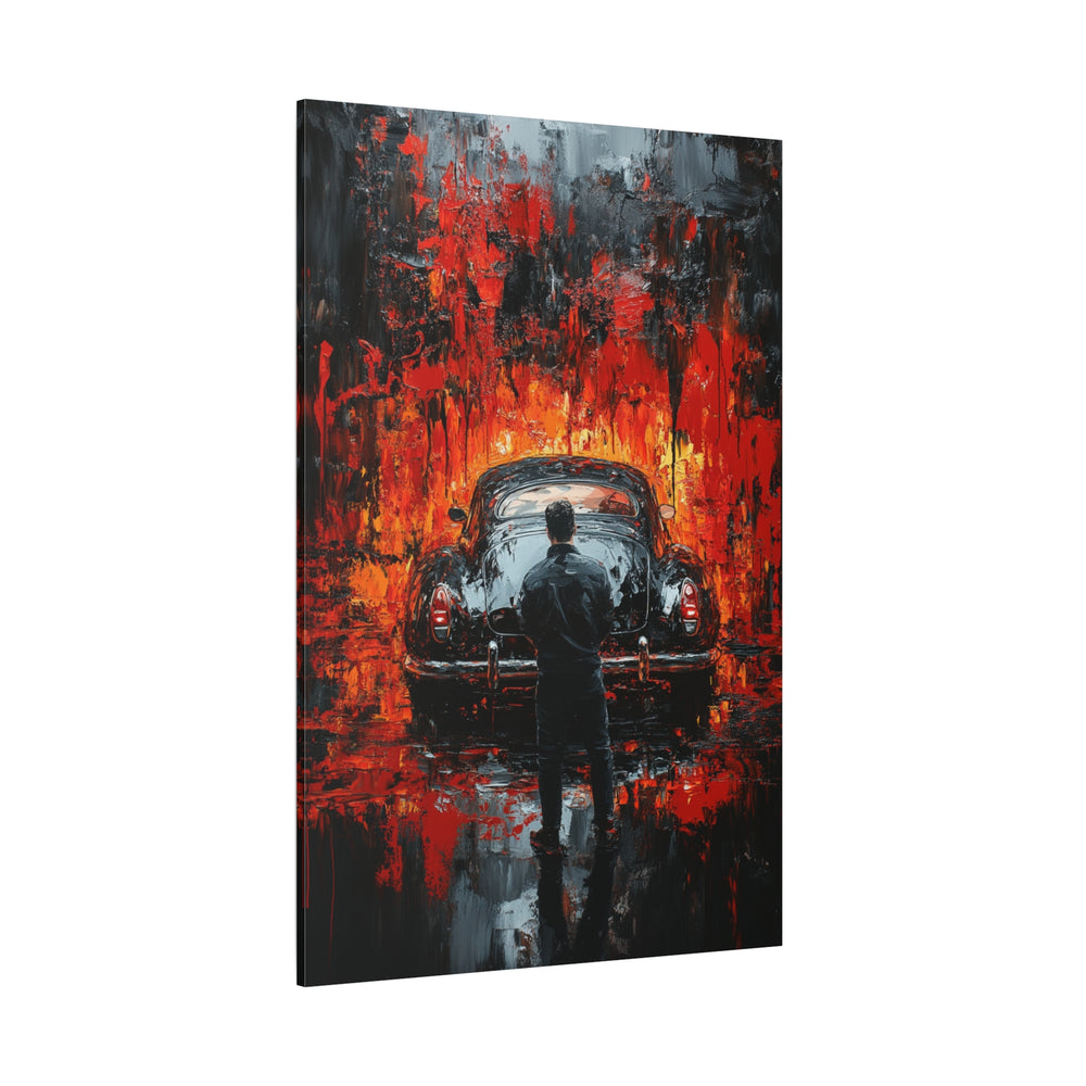 Fire and Steel Canvas Art